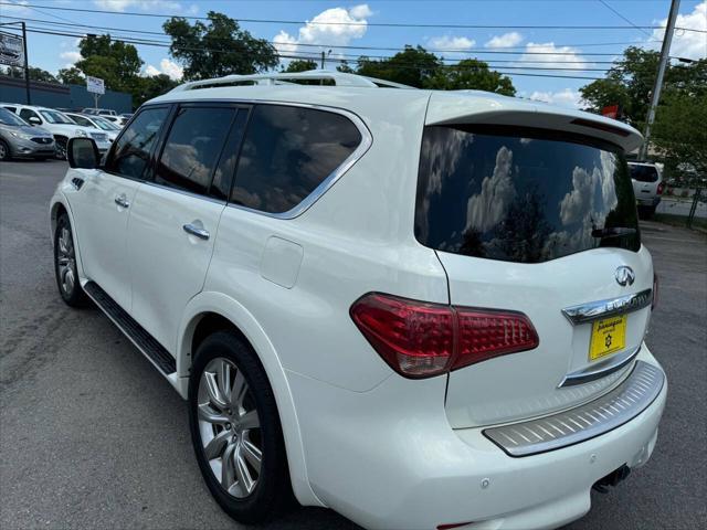 Photo of 2013 Moonlight White INFINITI QX56
