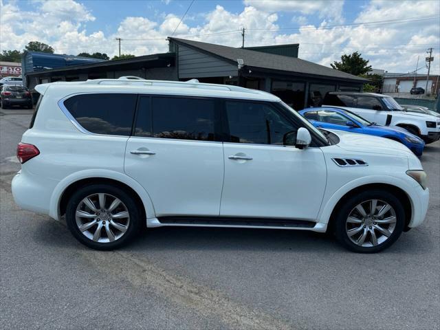 Photo of 2013 Moonlight White INFINITI QX56