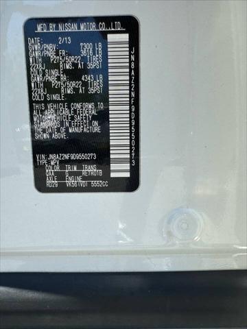 Photo of 2013 Moonlight White INFINITI QX56