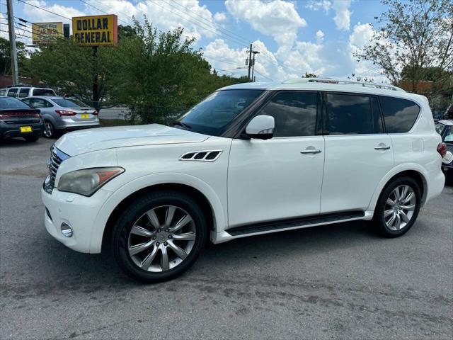 Photo of 2013 Moonlight White INFINITI QX56