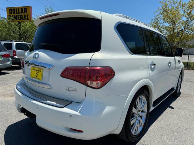 Photo of 2013 Moonlight White INFINITI QX56
