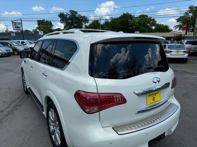 Photo of 2013 Moonlight White INFINITI QX56