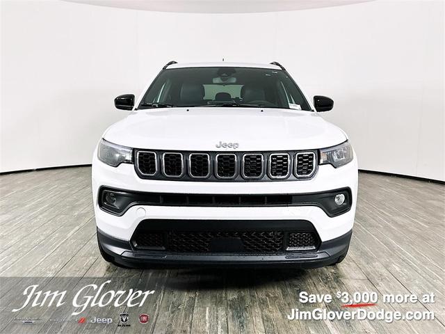 Photo of 2025 Bright White Clearcoat Jeep Compass