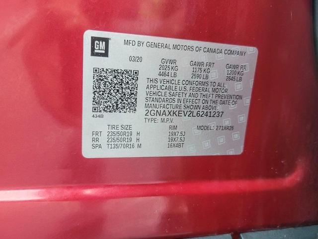 Photo of 2020 Cajun Red Tintcoat Chevrolet Equinox
