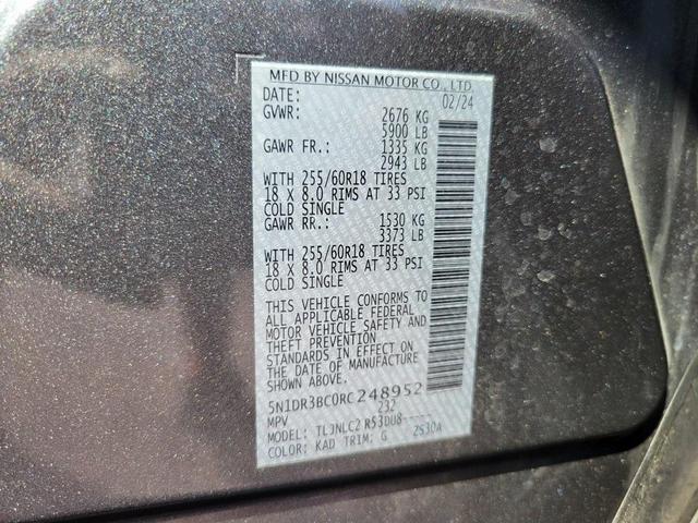 Photo of 2024 Gun Metallic Nissan Pathfinder