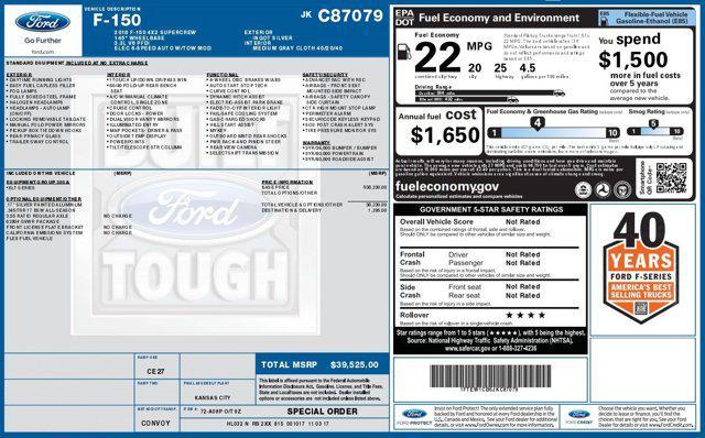 Photo of 2018 Ingot Silver Metallic Ford F-150