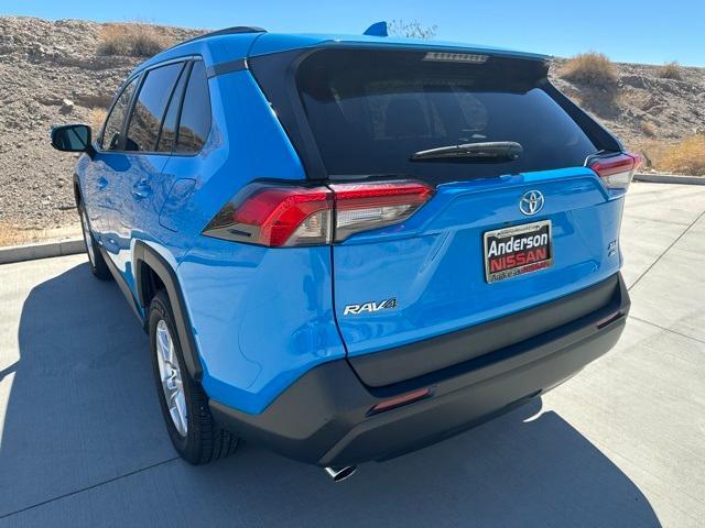 Photo of 2021 Blue Flame Toyota RAV4