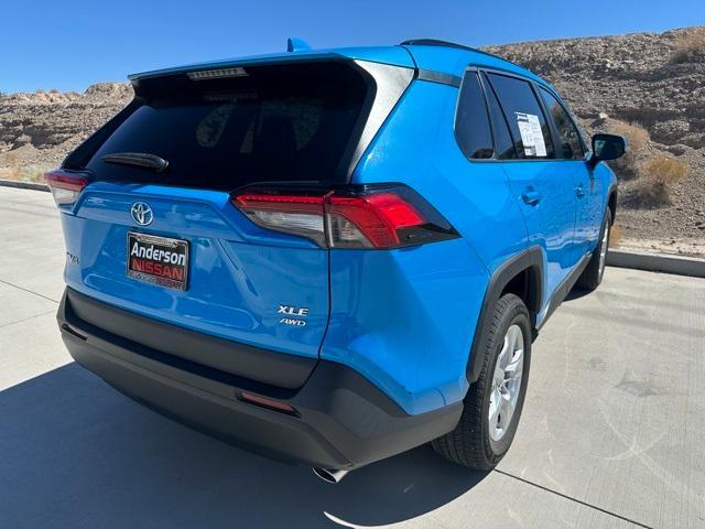 Photo of 2021 Blue Flame Toyota RAV4
