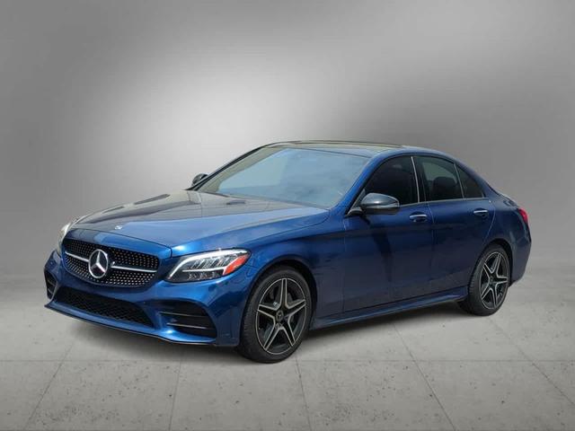 Photo of 2020 Blue Mercedes-Benz C-Class