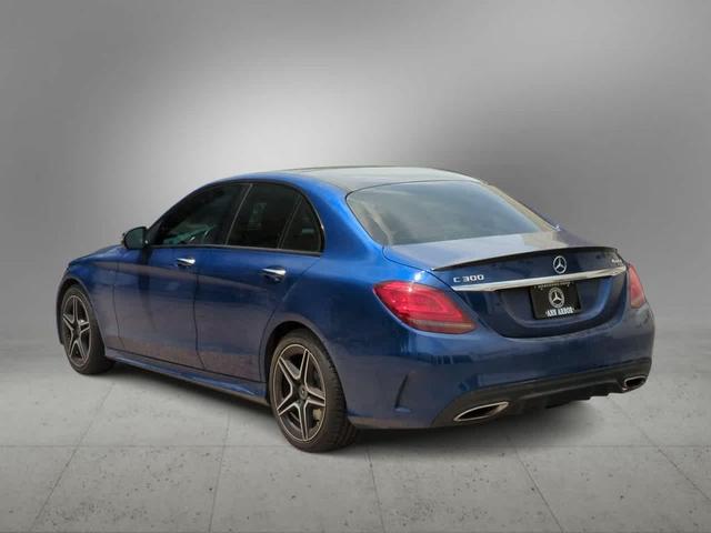 Photo of 2020 Blue Mercedes-Benz C-Class