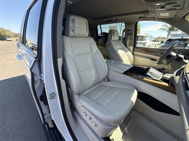 Photo of 2023 Crystal White Tricoat Cadillac Escalade ESV