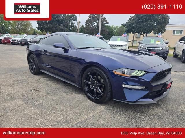 Photo of 2020 Kona Blue Metallic Ford Mustang