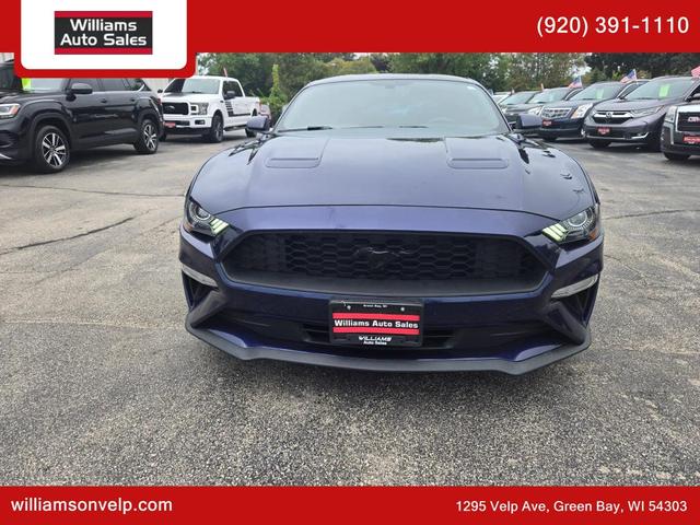 Photo of 2020 Kona Blue Metallic Ford Mustang