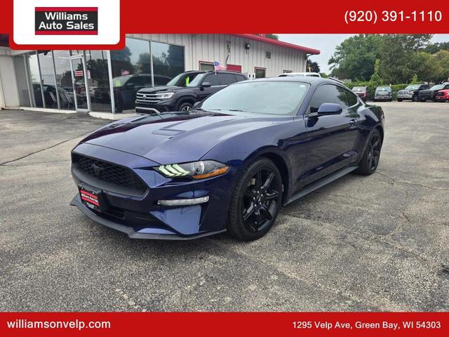 Photo of 2020 Kona Blue Metallic Ford Mustang