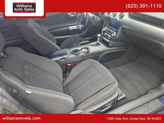 Photo of 2020 Kona Blue Metallic Ford Mustang