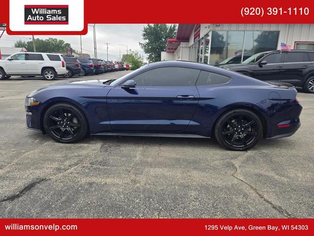 Photo of 2020 Kona Blue Metallic Ford Mustang