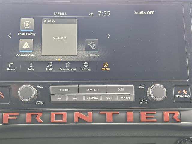 Photo of 2025 Glacier White Nissan Frontier
