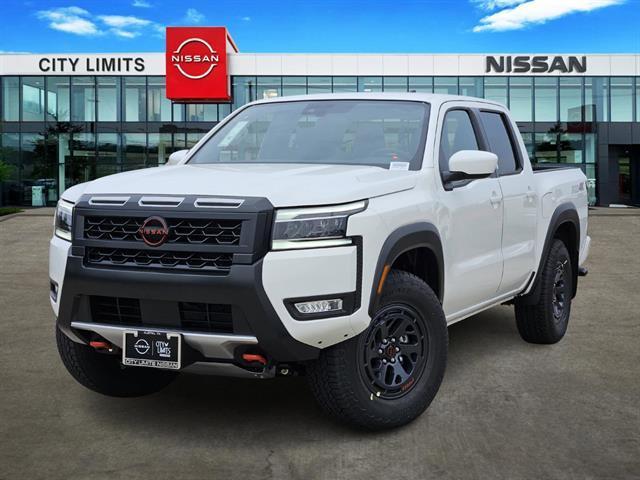 Photo of 2025 Glacier White Nissan Frontier