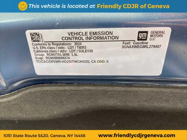 Photo of 2024 Lakeshore Blue Metallic Chevrolet Equinox