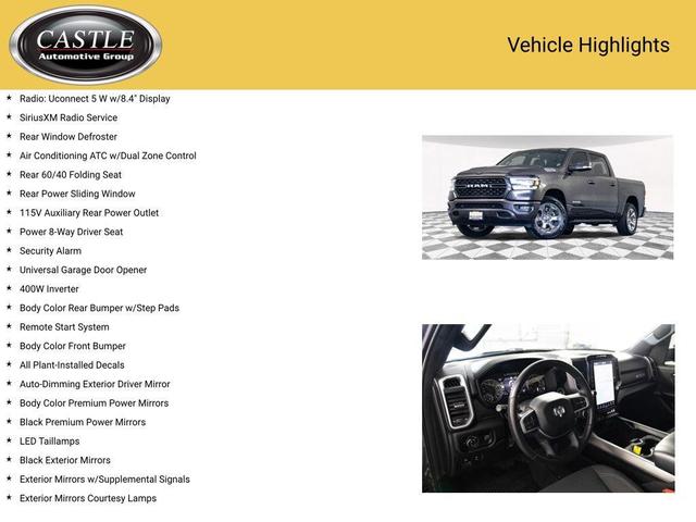 Photo of 2022 Granite Crystal Metallic Clearcoat RAM 1500