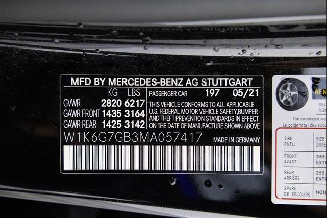 Photo of 2021 Obsidian Black Metallic Mercedes-Benz S-Class