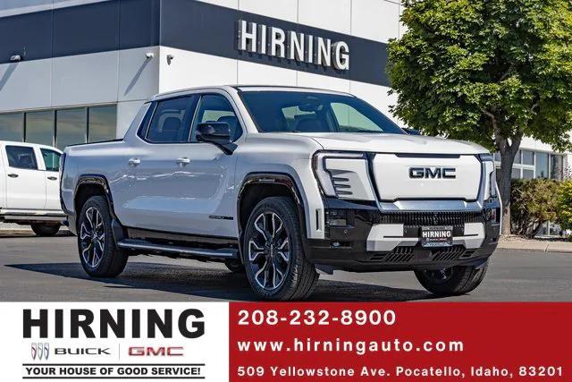 Photo of 2025 Summit White GMC Sierra EV