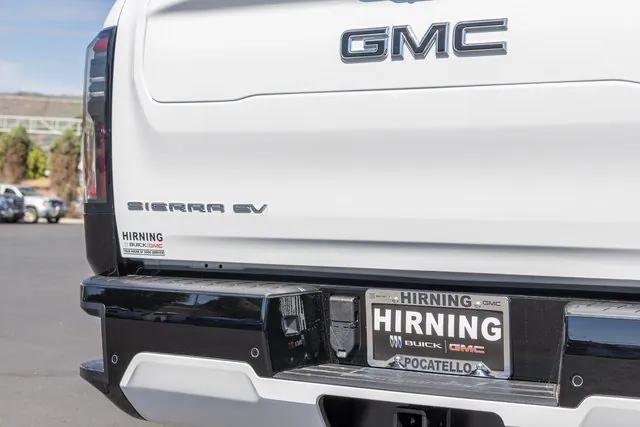 Photo of 2025 Summit White GMC Sierra EV