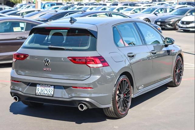 Photo of 2023 Urano Gray w/Black Roof Volkswagen Golf GTI