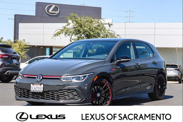 Photo of 2023 Urano Gray w/Black Roof Volkswagen Golf GTI