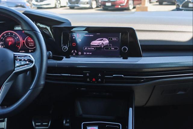 Photo of 2023 Urano Gray w/Black Roof Volkswagen Golf GTI