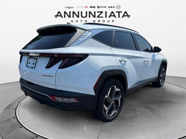 Photo of 2022 Quartz White Hyundai TUCSON Hybrid