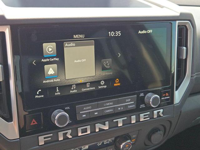 Photo of 2025 Glacier White Nissan Frontier