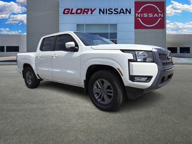 Photo of 2025 Glacier White Nissan Frontier