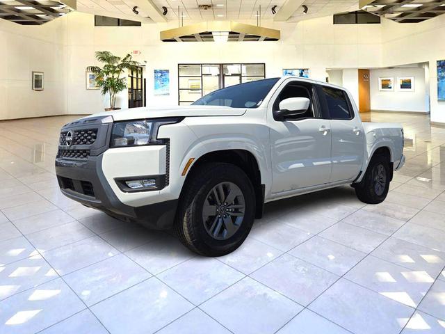 Photo of 2025 Glacier White Nissan Frontier