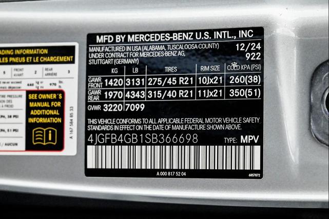 Photo of 2025 CIRRUS SILVER Mercedes-Benz GLE 450e