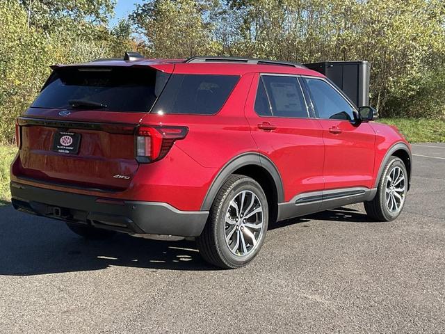 Photo of 2026 Rapid Red Metallic Tinted Clearcoat Ford Explorer