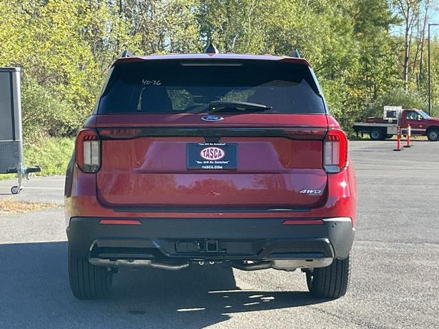 Photo of 2026 Rapid Red Metallic Tinted Clearcoat Ford Explorer