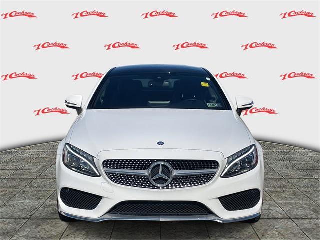 Photo of 2017 Polar White Mercedes-Benz C-Class
