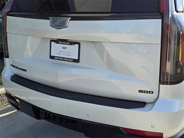 Photo of 2023 Crystal White Tricoat Cadillac Escalade