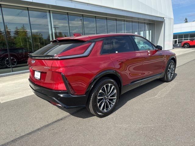 Photo of 2025 Radiant Red Tintcoat Cadillac LYRIQ