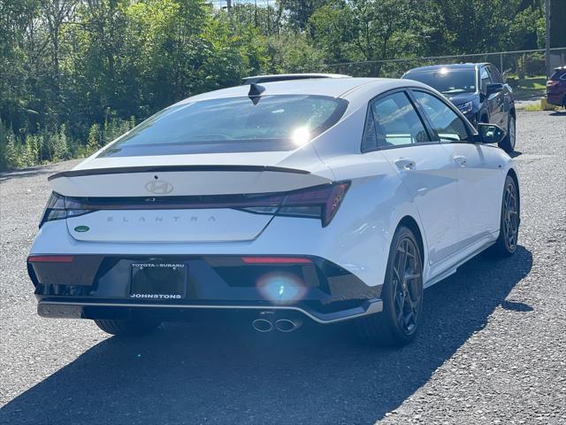 Photo of 2025 Atlas White Hyundai ELANTRA
