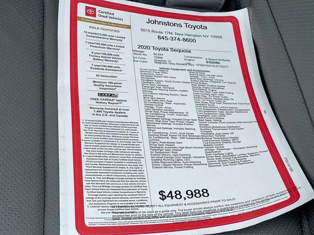 Photo of 2020 Magnetic Gray Metallic Toyota Sequoia
