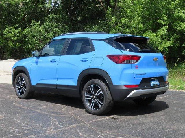 Photo of 2024 Fountain Blue Chevrolet Trailblazer