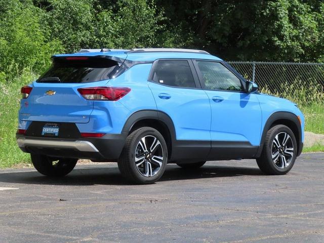 Photo of 2024 Fountain Blue Chevrolet Trailblazer