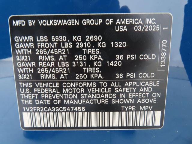 Photo of 2025 Mountain Lake B Volkswagen Atlas