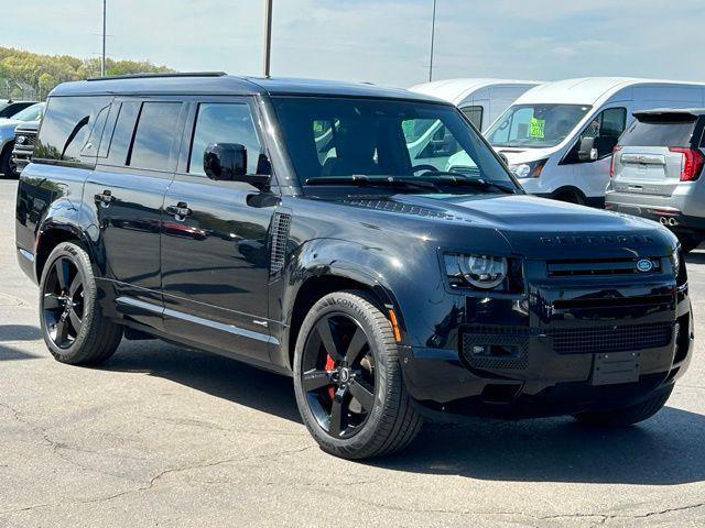 Photo of 2023 Santorini Black Metallic Land Rover Defender