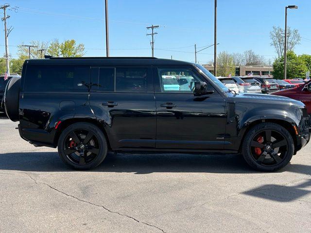 Photo of 2023 Santorini Black Metallic Land Rover Defender