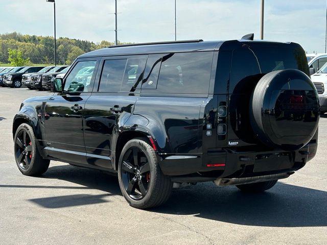 Photo of 2023 Santorini Black Metallic Land Rover Defender