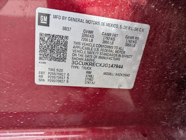 Photo of 2018 Cajun Red Tintcoat Chevrolet Silverado 1500