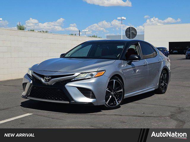 Photo of 2020 Celestial Silver/Midnight Black Metallic Toyota Camry